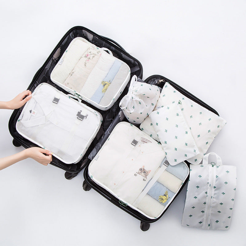 Travel Buggy Bag Seven-Piece Organizing Folders - Stylish and Durable Travel Storage - Trip Savvy Essentials