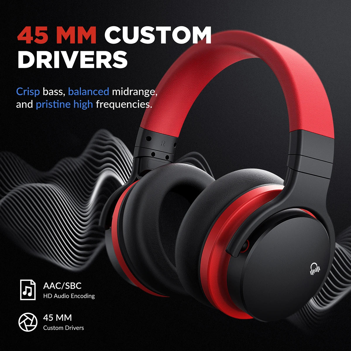 ANC Wireless Headphones - Bluetooth Noise Cancelling Headset for Premium Sound - Trip Savvy Essentials