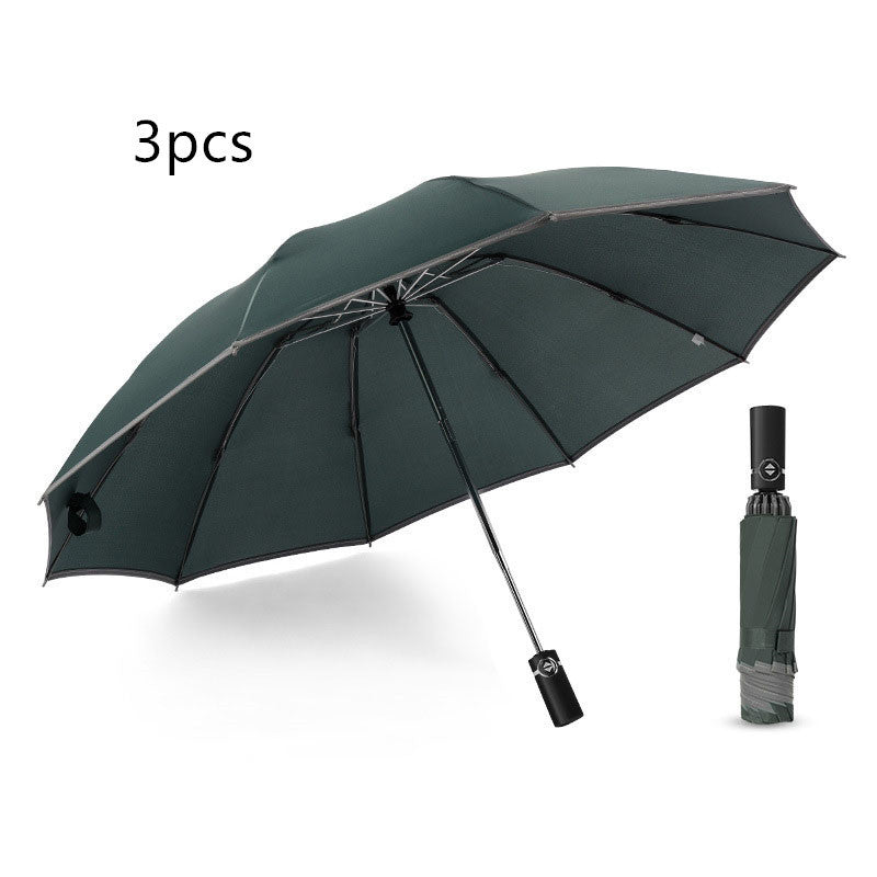 Twilight Safety Inverted Umbrella: Your Storm-Proof Travel Ally - Trip Savvy Essentials