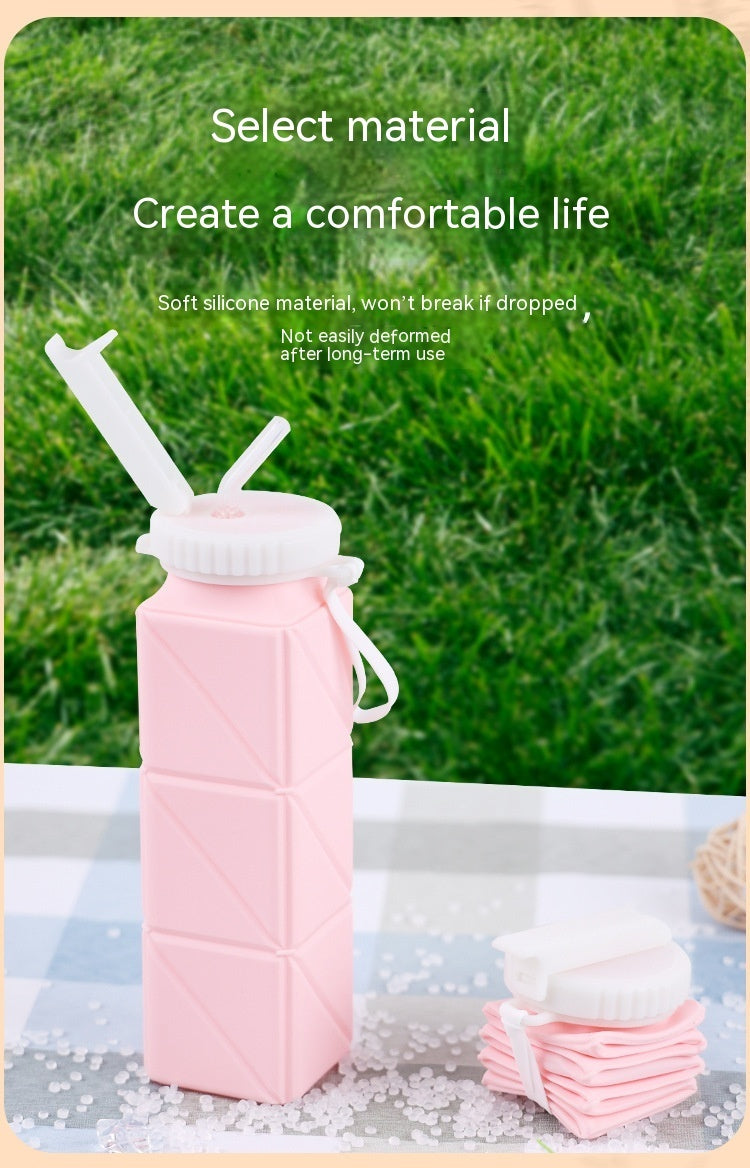 Eco-Smart Collapsible Bottle: Your Hydration Partner On-The-Go - Trip Savvy Essentials