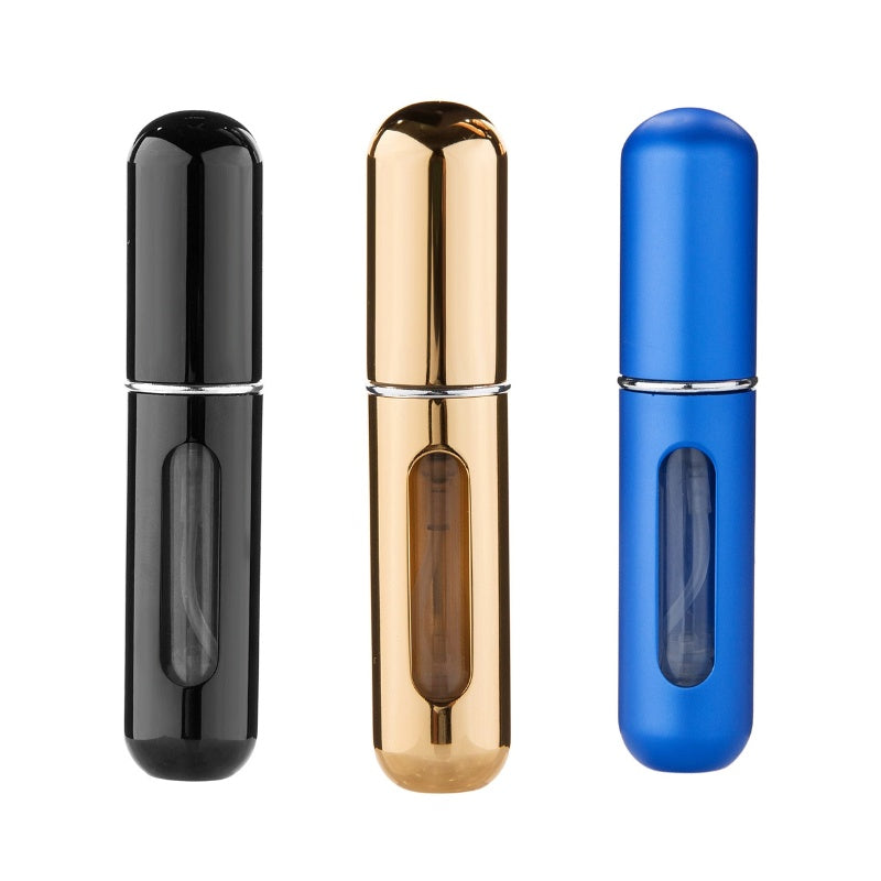 Scent on the Go: Mini Refillable Perfume Atomizer - Trip Savvy Essentials