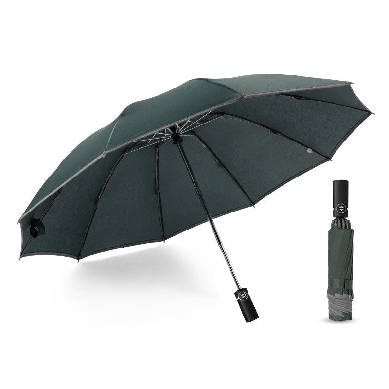 Twilight Safety Inverted Umbrella: Your Storm-Proof Travel Ally - Trip Savvy Essentials