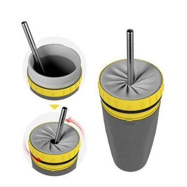 Innovative Twist-Seal Travel Tumbler: Leak-Proof & Dual Insulated - Trip Savvy Essentials