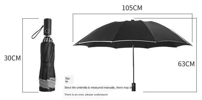 Twilight Safety Inverted Umbrella: Your Storm-Proof Travel Ally - Trip Savvy Essentials