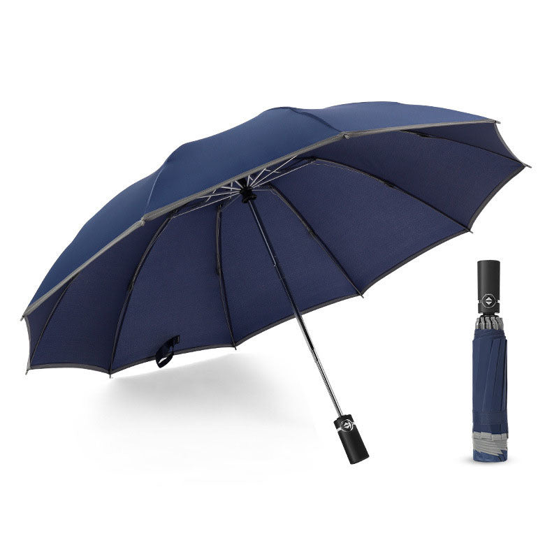 Twilight Safety Inverted Umbrella: Your Storm-Proof Travel Ally - Trip Savvy Essentials