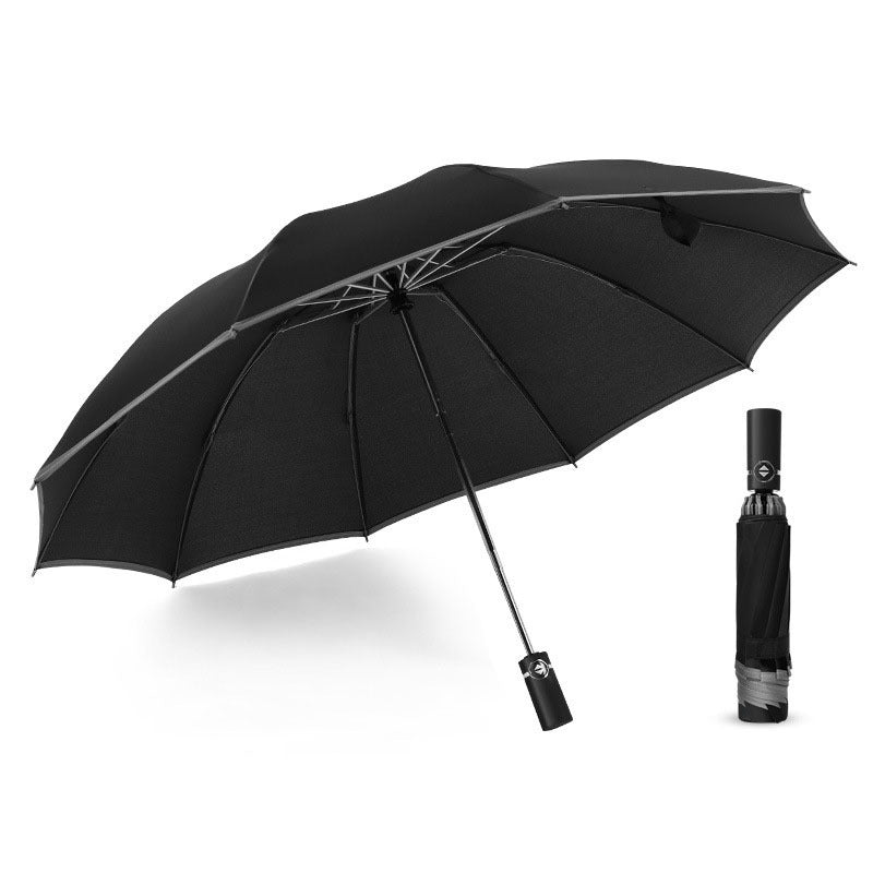 Twilight Safety Inverted Umbrella: Your Storm-Proof Travel Ally - Trip Savvy Essentials