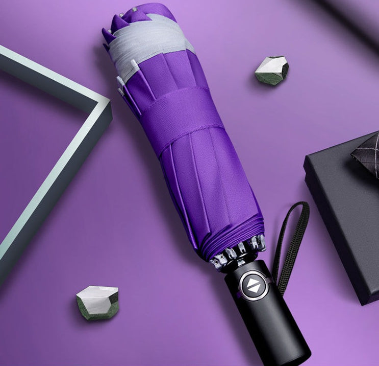 Twilight Safety Inverted Umbrella: Your Storm-Proof Travel Ally - Trip Savvy Essentials