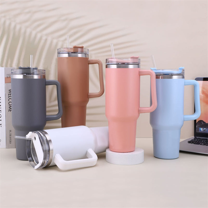 HydraGrip Thermal Tumbler: 40oz of On-the-Go Hydration - Trip Savvy Essentials