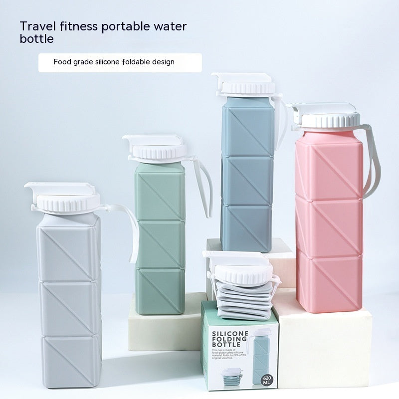 Eco-Smart Collapsible Bottle: Your Hydration Partner On-The-Go - Trip Savvy Essentials