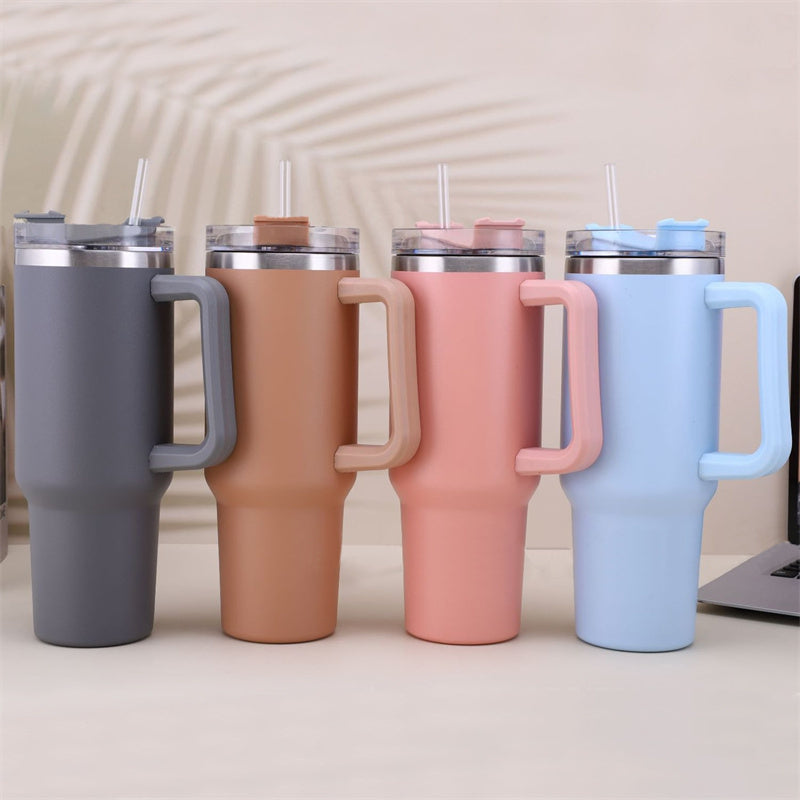 HydraGrip Thermal Tumbler: 40oz of On-the-Go Hydration - Trip Savvy Essentials