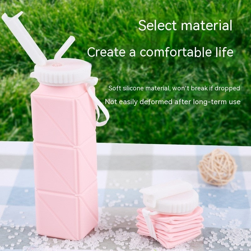 Eco-Smart Collapsible Bottle: Your Hydration Partner On-The-Go - Trip Savvy Essentials