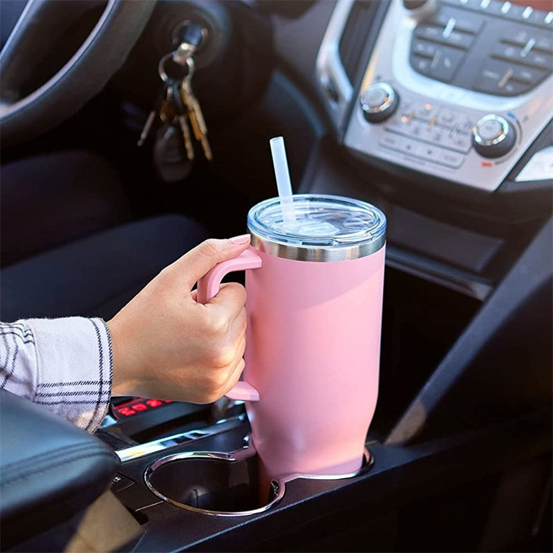 HydraGrip Thermal Tumbler: 40oz of On-the-Go Hydration - Trip Savvy Essentials