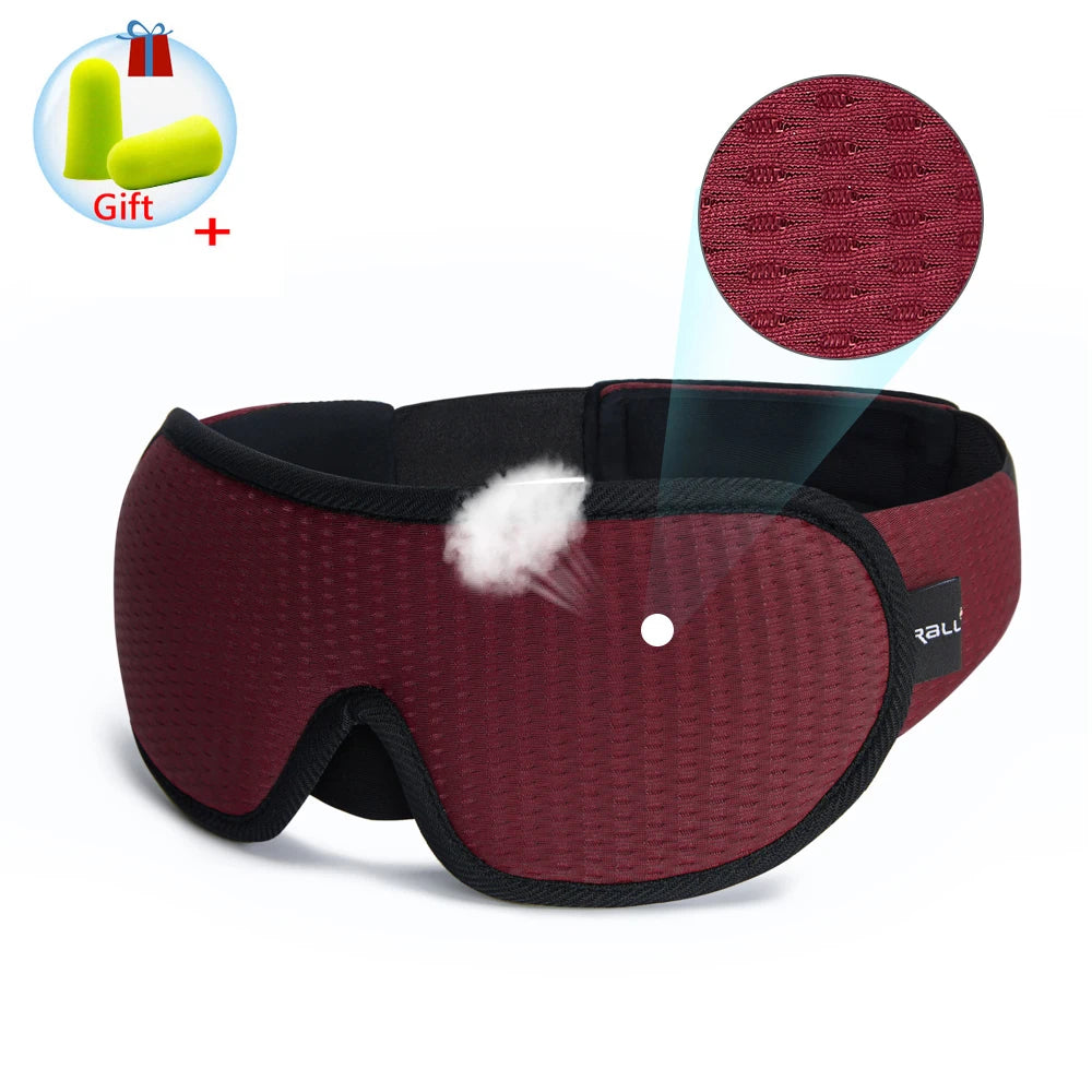 3D SoftSleep Eye Mask: Ultimate Light-Blocking Comfort for Restful Nights - Trip Savvy Essentials