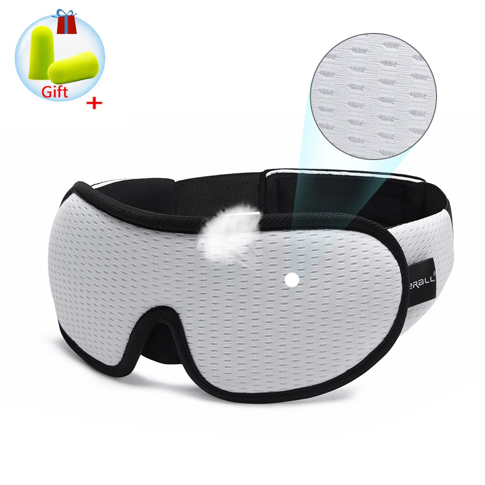 3D SoftSleep Eye Mask: Ultimate Light-Blocking Comfort for Restful Nights - Trip Savvy Essentials