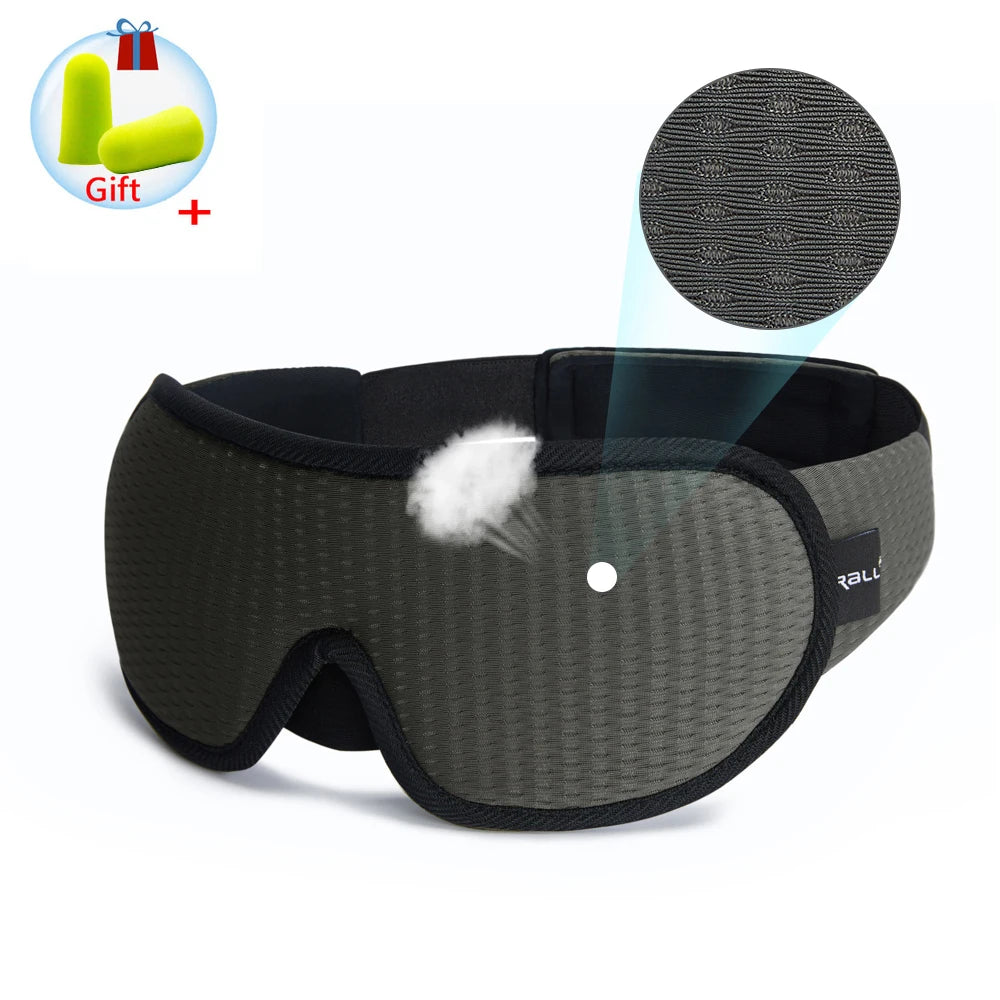 3D SoftSleep Eye Mask: Ultimate Light-Blocking Comfort for Restful Nights - Trip Savvy Essentials