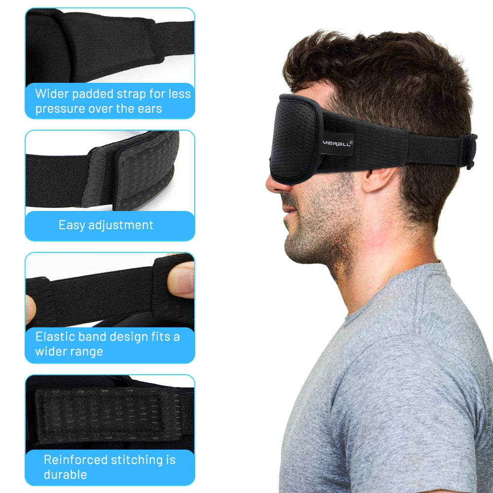 3D SoftSleep Eye Mask: Ultimate Light-Blocking Comfort for Restful Nights - Trip Savvy Essentials