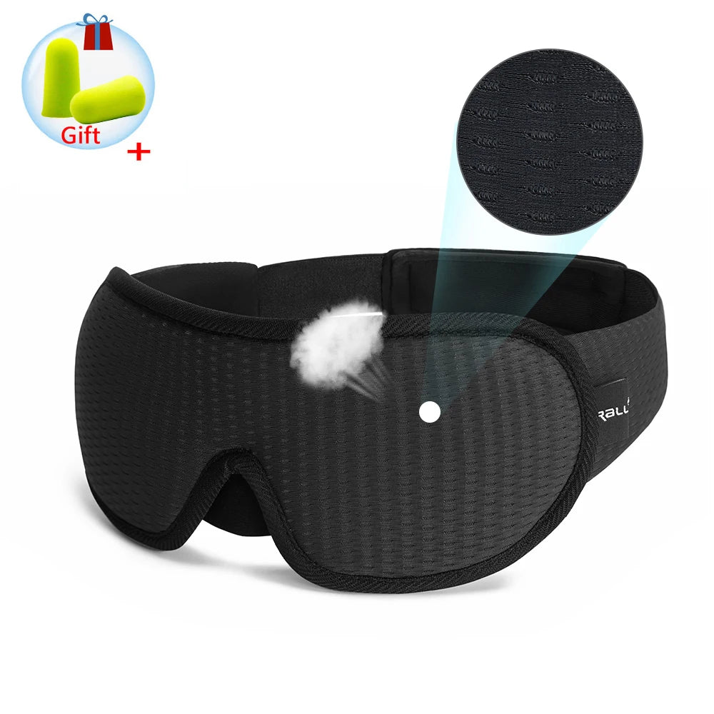 3D SoftSleep Eye Mask: Ultimate Light-Blocking Comfort for Restful Nights - Trip Savvy Essentials